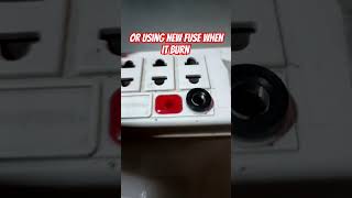 wire cord socket not working simple idea with fuse shorts short diy amazing project [upl. by Epolulot]