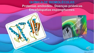 Proteínas priônicas  Encefalopatias espongiformesDoença da vaca louca [upl. by Adella]