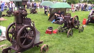 Newby Hall Tractor Fest 2019 STATIONARY ENGINES Part 2 [upl. by Harac]