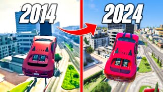 I Tried Crazy GTA 5 Stunts 10 Years Later [upl. by Sheri728]