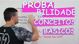 PROBABILIDADE CONCEITOS BÁSICOS [upl. by Veradis876]