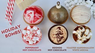 Holiday Hot Chocolate Bombs [upl. by Ainud]