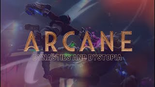 ARCANE Season 1 FIGHTS Edit  Dynasties and Dystopia [upl. by Illehs262]