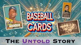 The History of Baseball Cards  From 1860 to Today [upl. by Hevak]