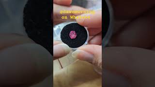 Bixbite Red Beryl 17ct Sold on Whatnot dawnmorning rare gemstones Wah Wah Mountains Utah 1062024 [upl. by Gurolinick]