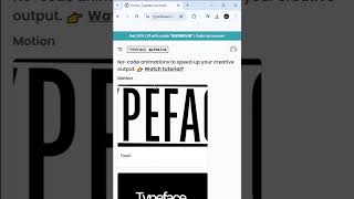 Powerful websites you should know Part 12  Typeface Animator animator fontstyle shorts [upl. by Boarer]