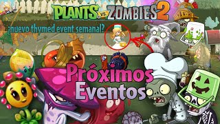 Plants vs Zombies 2  Los Próximos Eventos Temporadas de Arena y Un Nuevo Cambio [upl. by Trub]