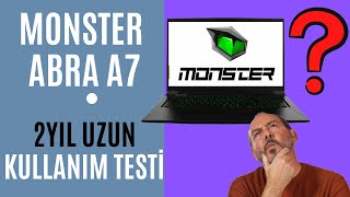 MONSTER ABRA A7 PİŞMANLIK MI   UZUN KULLANIM TESTİ [upl. by Sterne]