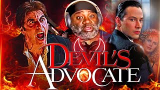 THE DEVILS ADVOCATE 1997  FIRST TIME WATCHING  MOVIE REACTION [upl. by Luemas]