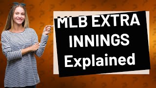 How does the MLB EXTRA INNINGS work [upl. by Schilling]