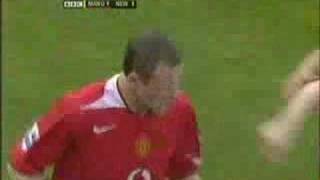 rooney volley against newcastle [upl. by Barby]