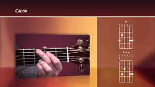 Beginning Worship Guitar lesson  Cadd9 chord [upl. by Astrea445]