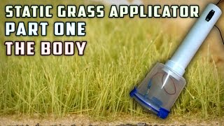 Static Grass Applicator Body  How To  Model Railroad [upl. by Sitoiyanap]