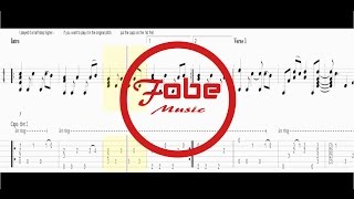 Barfuß Am Klavier  AnnenMayKantereit  Guitar Acoustic Fingerstyle Tab [upl. by Zondra]