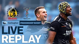 🔴 LIVE REPLAY  Exeter v Harlequins  Round 3 Game of the Week  Gallagher Premiership Rugby [upl. by Tutto]