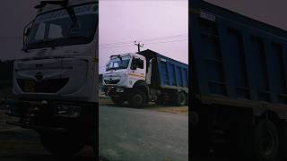 Tata 1618 4x4 tipper at work  offroad 4x4 machine tatatipper tatamotors tipper [upl. by Asa]