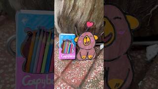 Huyền Bi Làm Hộp Màu Tặng Cho Capybara Free Color Box for capybara huyenbi viralvideo short [upl. by Ellehsyt757]