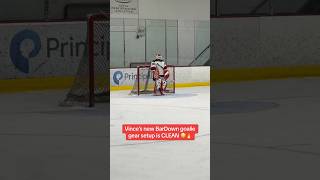 BarDown’s new goalie gear setup is CLEAN 😳🔥 [upl. by Elegna842]