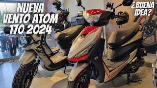 Nueva Vento Atom 170 2024😱  ¡Una Moto Muy Interesante🔥 [upl. by Kentiggerma]