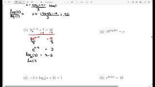 Solving logs and exp eqns p 38 [upl. by Amargo]