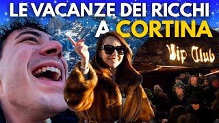 Dentro le VACANZE dei RICCHI a CORTINA è davvero come la raccontano [upl. by Leiso]