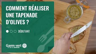 TUTO Comment réaliser une tapenade dolives   Jardinerie Gamm vert [upl. by Aciraa]