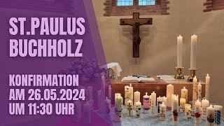 Konfirmation am 26052024 um 1130 Uhr [upl. by Aivlis]