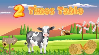 The 2 Times Table Song Multiply by 2  Silly School Songs [upl. by Follmer]