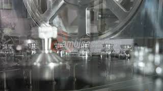 Automatic High Speed Dry Powder Filling with Pick and Place Type Rubber Stoppering AHPF250DSv2 [upl. by Adahs]