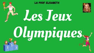 Les Jeux Olympiques  Niveau A1 de FLE Les JO à Paris [upl. by Yttel586]