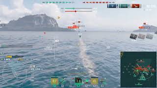 World of Warships  Gato in Mode Shuffle  German BBs  1742 BXP [upl. by Arriaet]