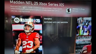 How To Download amp Install Madden NFL 25 EA Play Free Trial On Xbox Console Xbox Game Pass Users [upl. by Ahsienat]