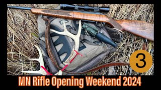 Minnesota Rifle Opening Weekend  Deer Hunting 2024  Episode 3 [upl. by Cyprian524]