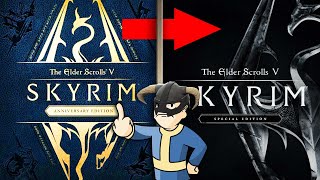 SKYRIM ANNIVERSARY EDITION BACK TO SKYRIM SPECIAL EDITION  Skyrim Special Edition Downgrade Patcher [upl. by Nahtnahoj609]