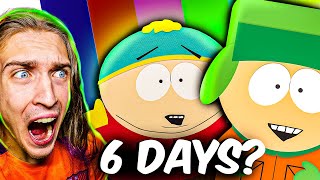 Creating SOUTH PARK 6 Days to Air [upl. by Aerdnaed175]