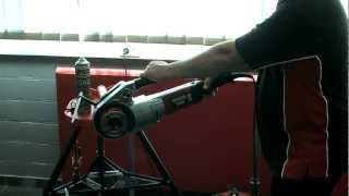 Ridgid 690C Power Pipe Theader Machine [upl. by Olzsal]