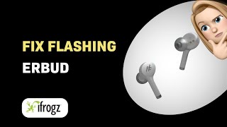 How to Troubleshoot iFrogz Airtime Pro Red and White Flashing Earbud [upl. by Ayikal]