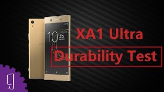 Sony Xperia XA1 Ultra Durability Test l Metal or Plastic [upl. by Dilisio]