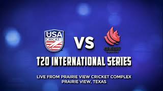 USA V Canada T20I Series 2024  Match 4 [upl. by Lauber]