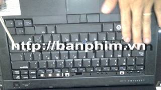 Thay bàn phim laptop Dell Latitude E6410 E6400 keyboard replacement [upl. by Quinlan]