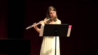 Lili Boulanger Dun Matin De Printemps  Hannah Peterson flute [upl. by Crim]