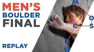 🇬🇧 IFSC World Championships Moscow 2021  Men’s Boulder final [upl. by Ardnalac]