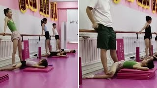 A painful flexibility training course for dance majors [upl. by Beeck]