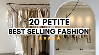 PETITE Top 20 Best Sellers From My Subscribers Best Petite Clothing 2024 [upl. by Lennej]