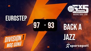 Eurostep  Back A Jazz  Div 1  Sporsepeti Basketbol Ligi [upl. by Yrro]