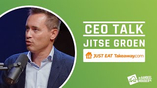 CEOTalk Jitse Groen Just Eat Takeaway [upl. by Mientao]