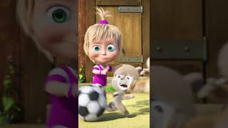 What a match 👏⚽🥅 Teeforthree MashaAndTheBear Shorts cartoonforkids kids [upl. by Haran]