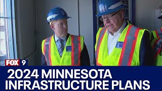 Gov Walz to announce 2024 infrastructure plans [upl. by Trilbi947]