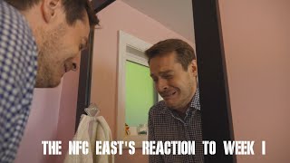 The NFC Easts Reaction to Week 1 [upl. by Ardnekat77]