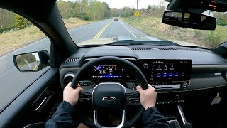 2024 Chevy Colorado ZR2  POV Test Drive [upl. by Ayeka]